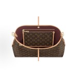 LOUIS VUITTON LV Carryall MM mother-and-child bag Shoulder bag Medium size brown